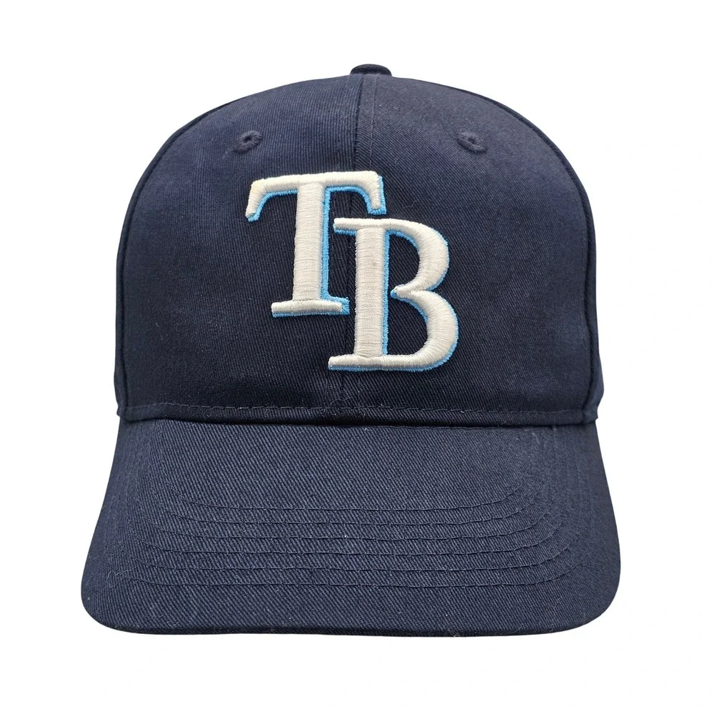 Tampa Bay Rays Youth Navy Blue Embroidered Logo MLB Baseball Snapback Hat Cap
